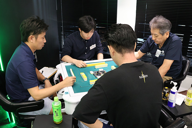 第４回 企業対抗麻雀プロアマ交流戦（2025）渋川難波・石橋伸洋・日向藍子・竹内元太・朝倉康心
