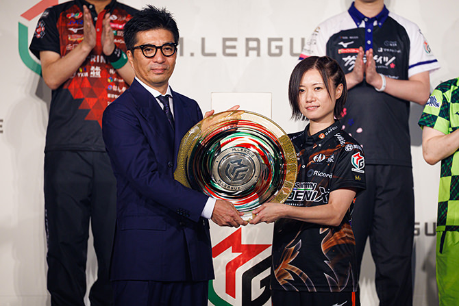 Mリーグ2025-26 藤田晋チェアマン セガサミーフェニックス 茅森早香