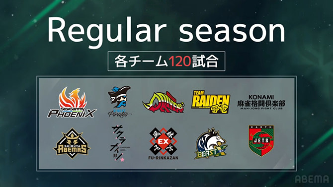 Mリーグ レギュラーシーズン